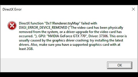 Battlefield 1 DirectX Error Fix (GTX 770)!
