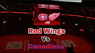 Detroit Red Wings Game Vlog vs Montreal April 15th, 2024 (Last Home Game)