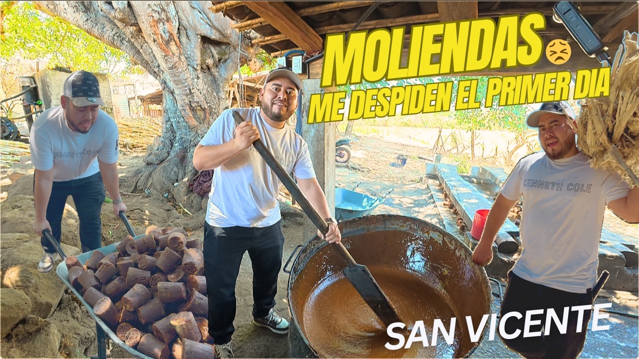 Un Dia Conociendo LA MOLIENDA en San Vicente