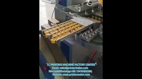 BOPP caps high speed automatic pad printing machine AP-600