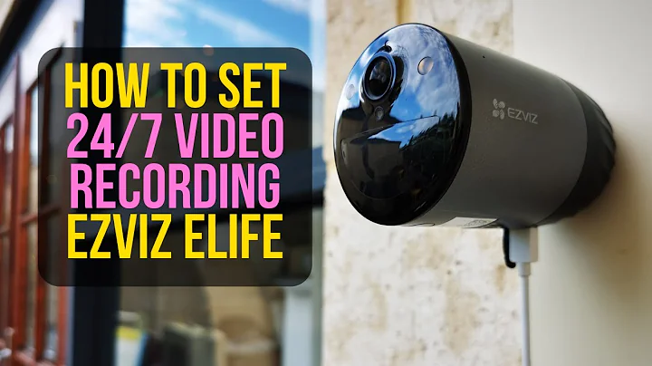 EZVIZ eLife 24/7 Continuous Recording Security Camera