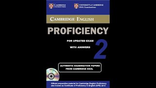 00009 CPE 2 2015 TEST 3 VIDEO 9 CAMBRIDGE PROFICIENCY