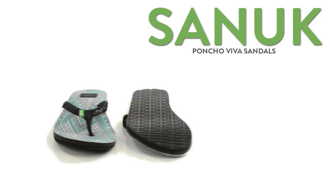 Sanuk Poncho Viva Sandals - Flip-Flops (For Women)