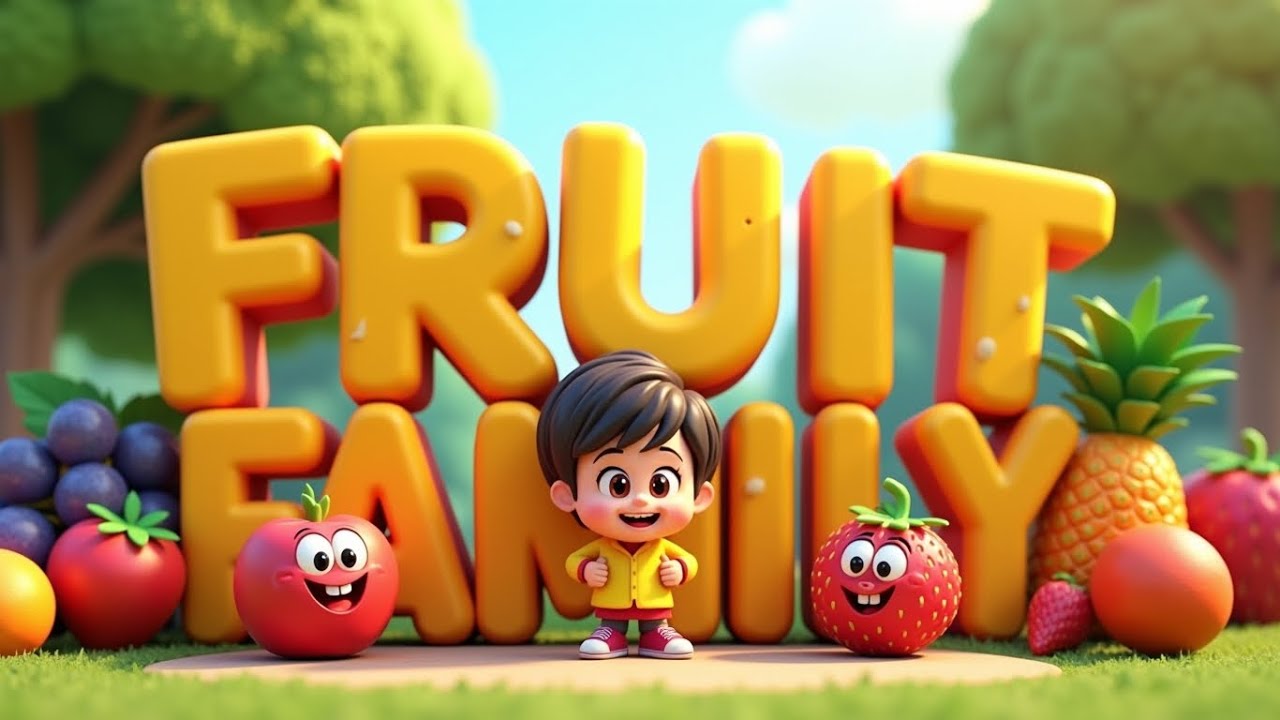 Fruits Name ! Learn FRUITS Names Easily With Fun Rhymes? Learn ALL Fruit Names The EASY Way