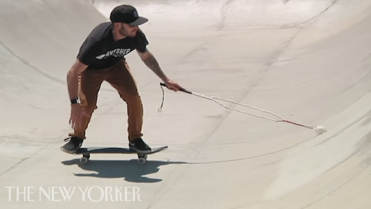 Documentary backdrop image for He Lost His Sight-but Not His Passion for Skateboarding (2022)