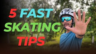 5 Secret Tips to Skate FASTER Instantly! 🛞⚡ | Speed Skating Guide