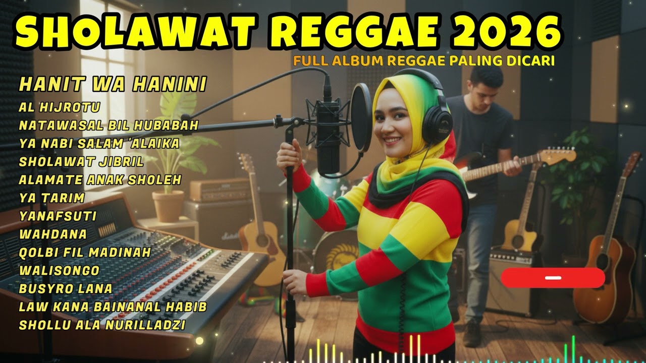 🌹 🎶Sholawat Reggae Paling Merdu Tahun 2026  Irama Syahdu Penenangkan Jiwa 😭✨
