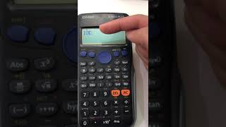 مبادئ احصاء طريقة حساب التوافيق من الآلة الحاسبه : Combination using Calculator