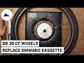 Shimano Cassette Swap on Canyon GR 30 CF Wheels