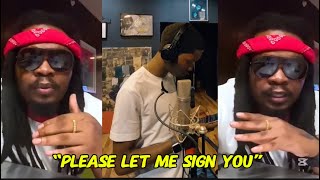 Download lagu Olamide SHOKING reaction after hearing wizkid son Bolu song for the first time….😱😳