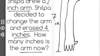 [2.MD.4-1.0] Comparing Measurements - Common Core Standard - Word Problem