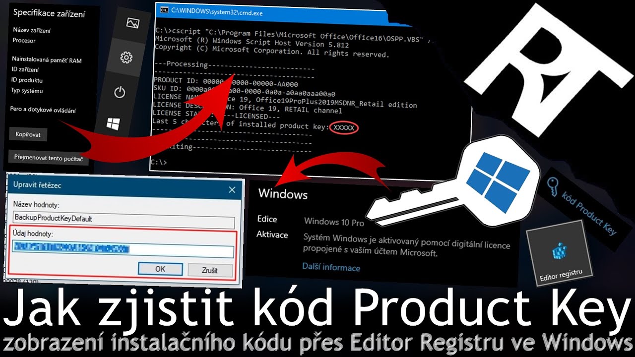 Jak zjistit Product Key ve Windows 11?