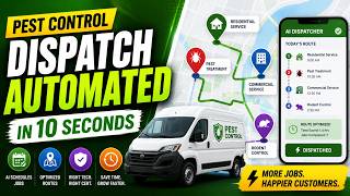 Pest Control Scheduling & Dispatch — Fully Automated with AI | FieldCamp AI Dispatcher