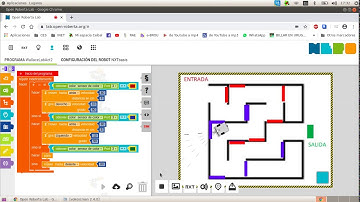 Open Roberta Laberinto Sensor de Color