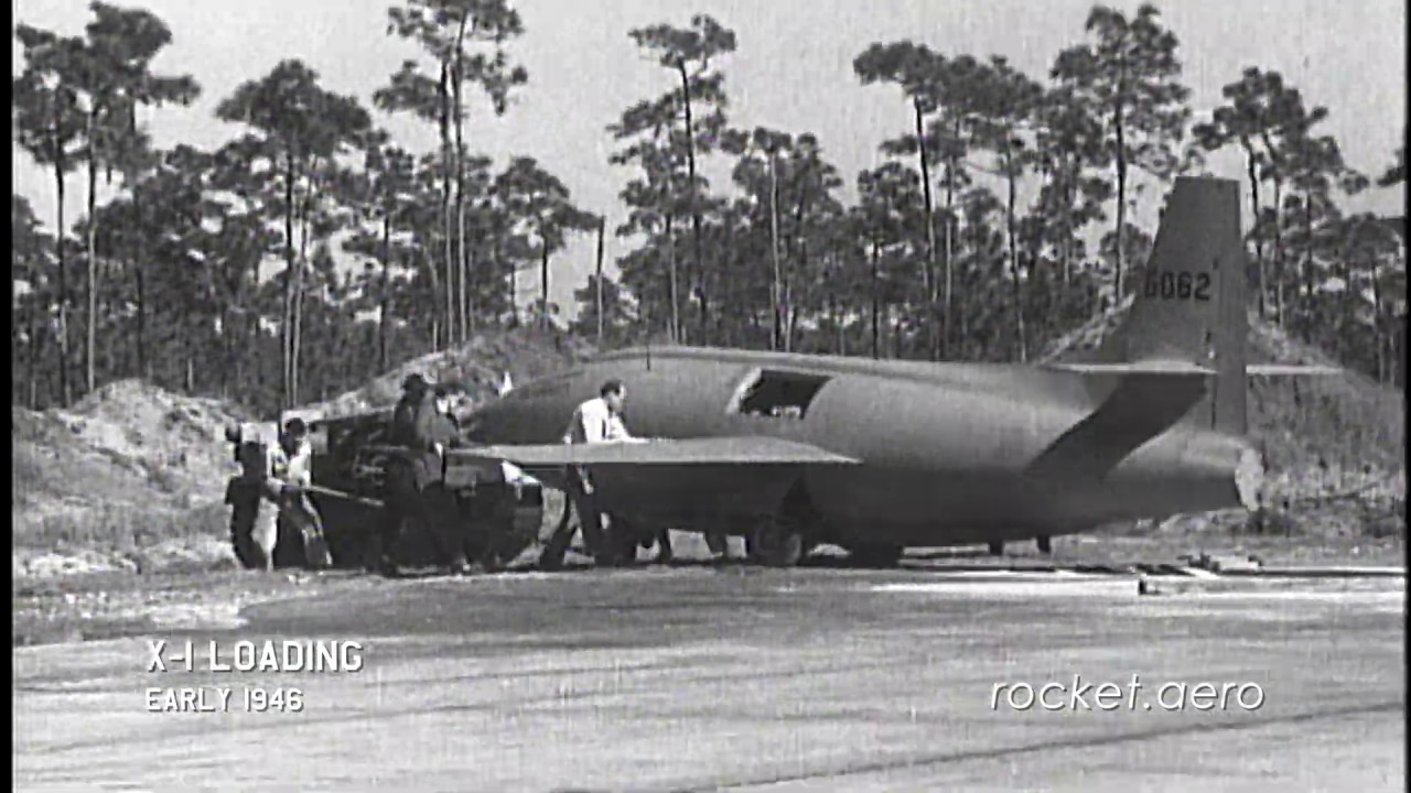 Bell X-1 glide flights at Pinecastle Army Air Field, Florida