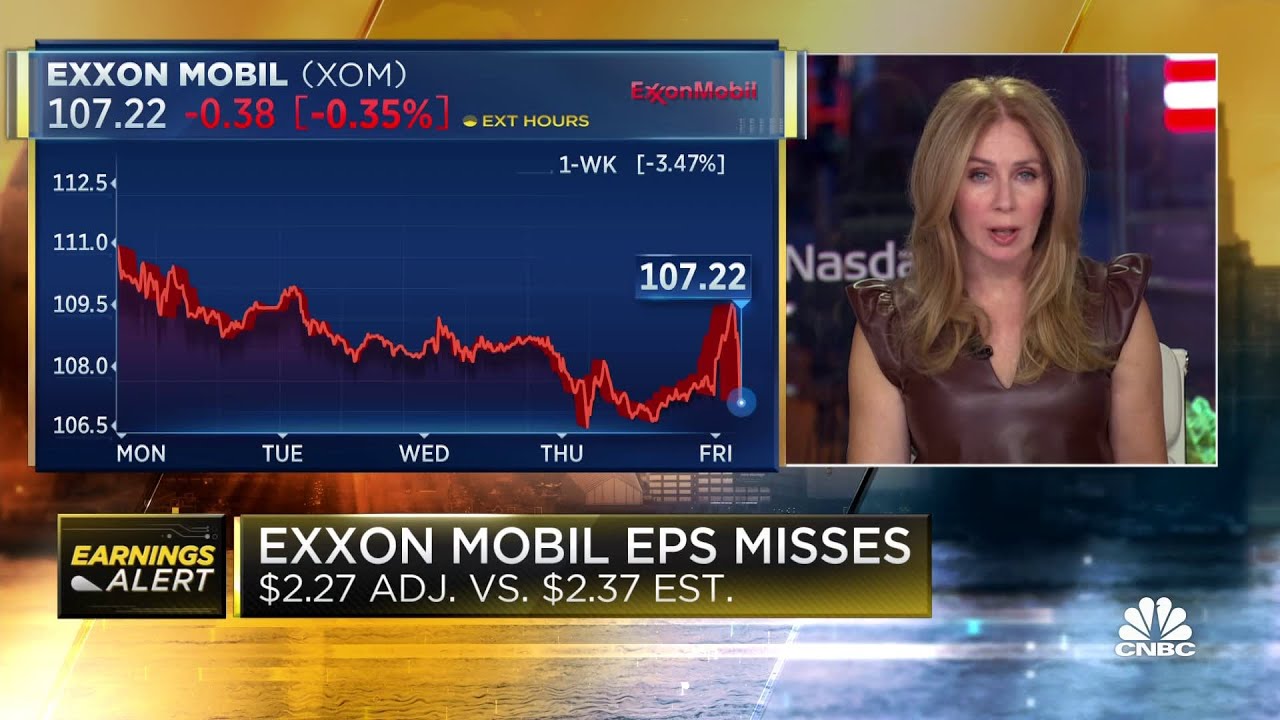 Exxon posts $9.1 billion third-quarter profit, down from record year