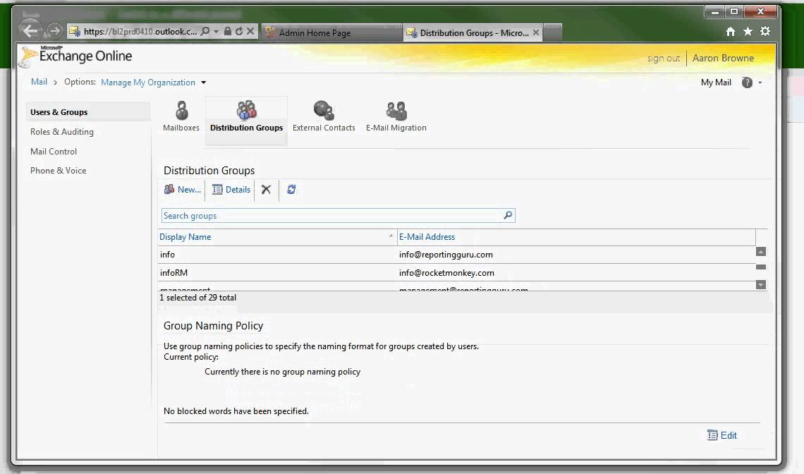 Office 365 How To Create A Distribution Group YouTube
