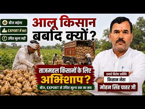 आलू किसान क्यों बर्बाद? बीज से लेकर बाज़ार तक का कड़वा सच|Krishisarthi