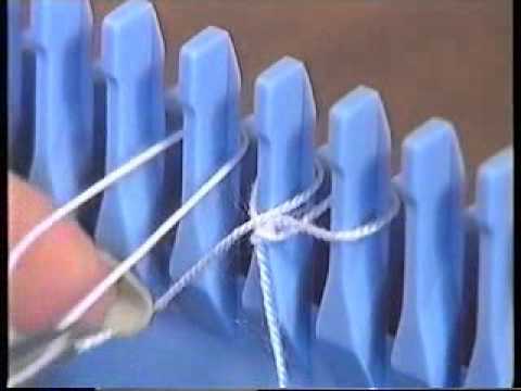 Video: How To Knit On A Hand Knitting Machine