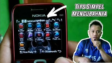 Nokia Symbian e63 | Tips Simpel Ubah Tulisan "Menu" HP Symbian tanpa ribet dengan 1 aplikasi