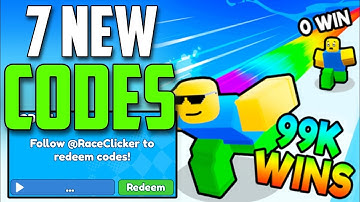 *NEW* ALL WORKING CODES FOR RACE CLICKER IN 2024! ROBLOX RACE CLICKER CODES