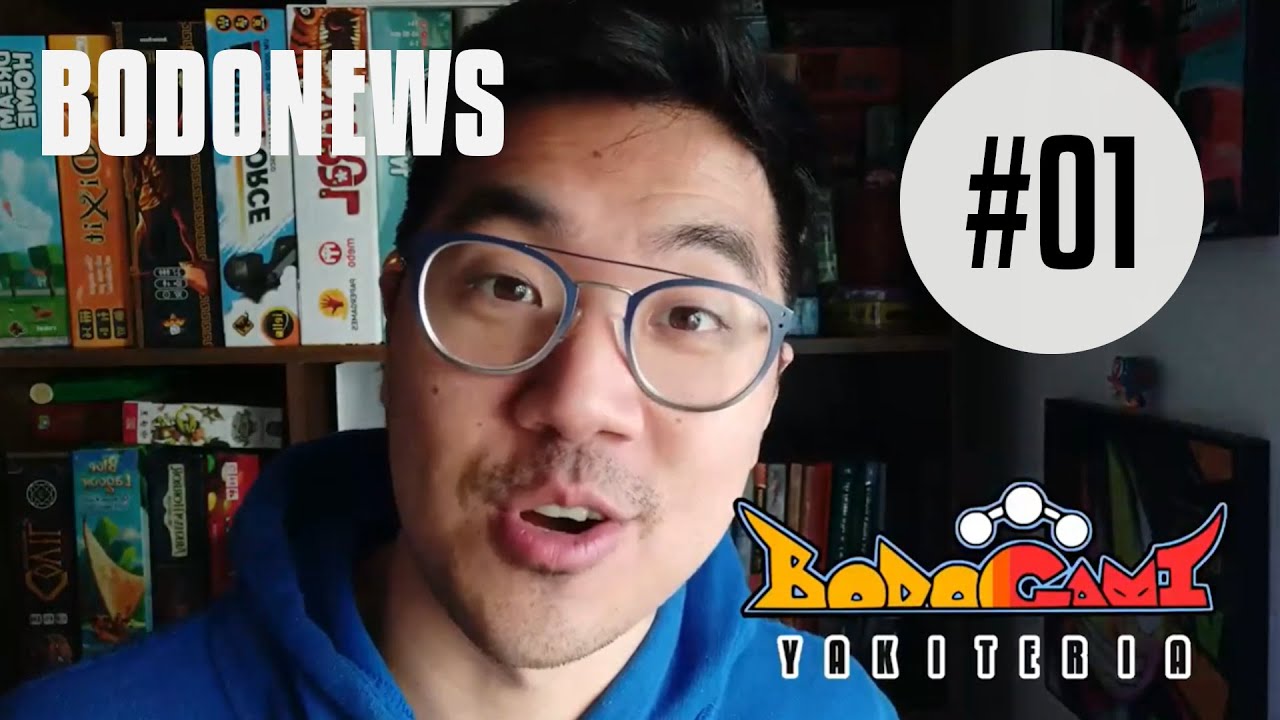 BodoNews #01 - Bodogami Yakiteria, Comida Oriental e Jogos de Tabuleiro