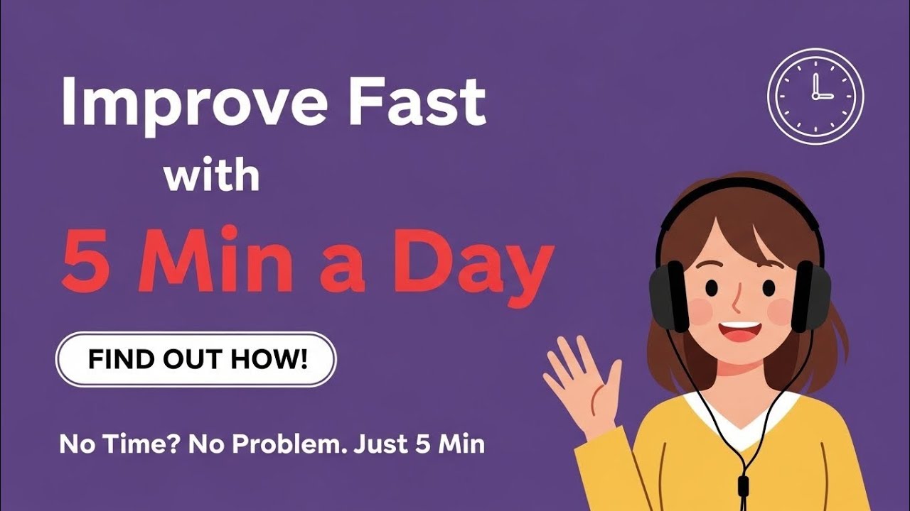 Измените свой английский всего за 5 минут в день | Подкаст для изучения английского | Подкаст на ...