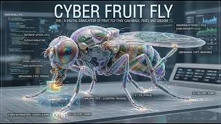 🧠🦟Cyber Fruit Fly: First Digital Mind Emulation | 125,000 Neurons 50 Million Synaptic Connections