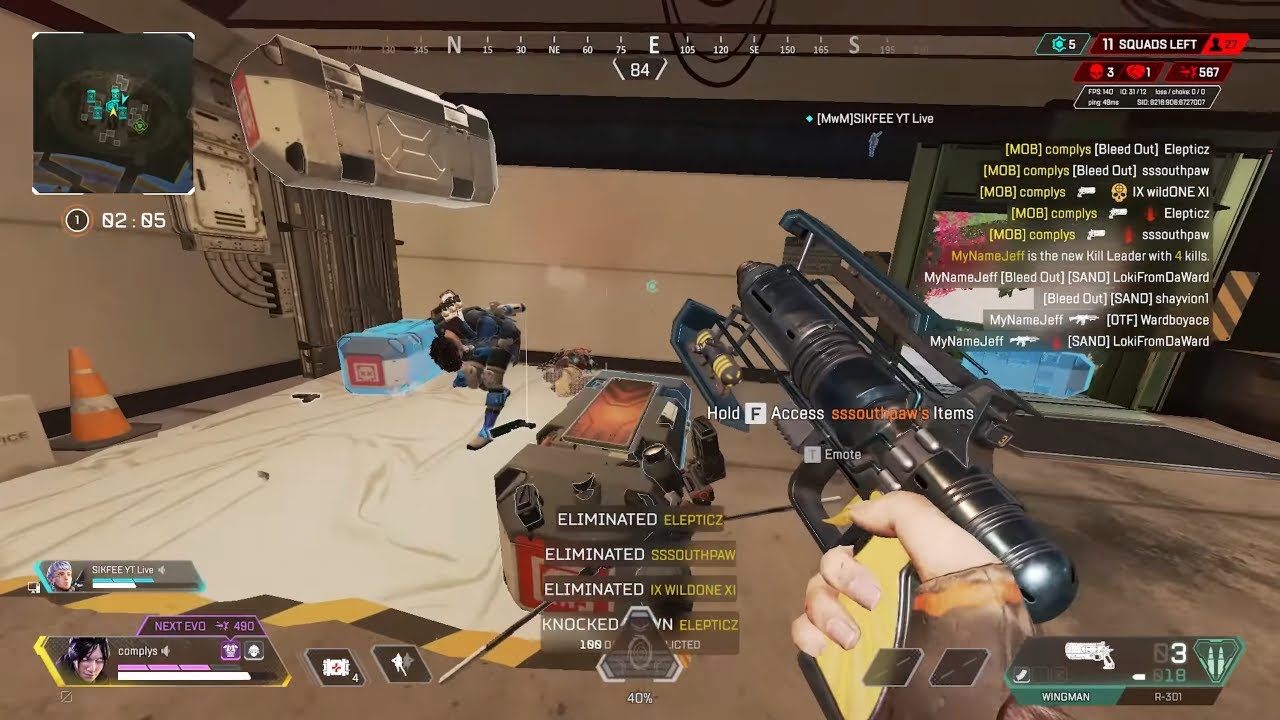 This is why I was recruited to Obey for Apex Legends