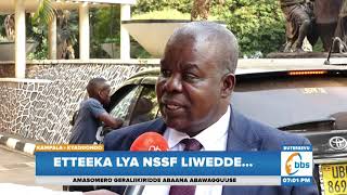 Etteeka Lya Nssf Liweddepulezidenti Kyaddaaki Alitaddeko Omukono
