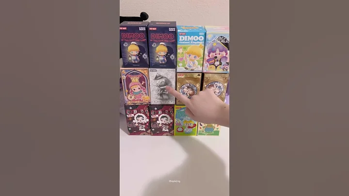 popmart blind boxes 🤍#popmart#asmr#hirono #unboxing#blindbox#skullpanda#kawaii#fyp