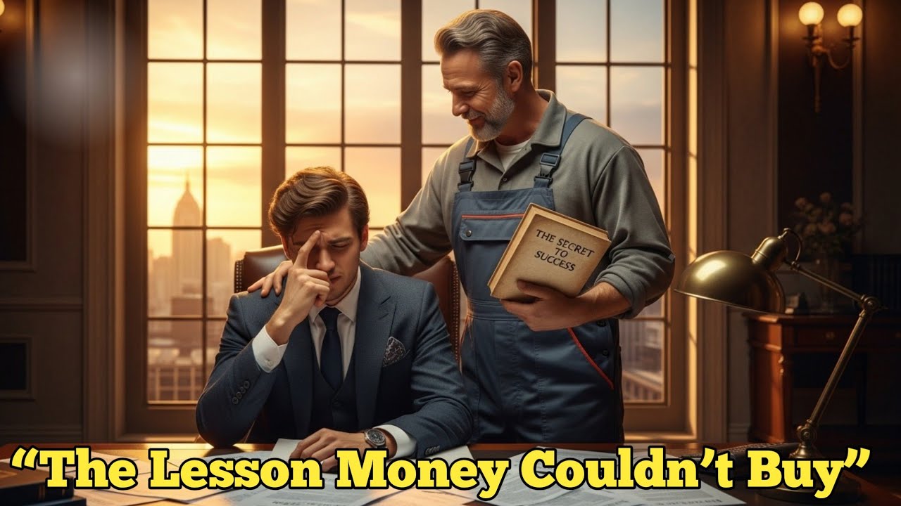 Billionaire’s Son Kept Failing Every Test  Until a SingleDad Janitor Showed Him the Secret Money Cou