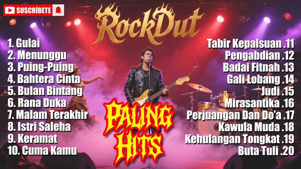 🎸Lagu Rhoma Irama Cover Rock || RockDut || Paling enak didengar
