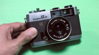 フジカGERの使い方 FUJIFILM FUJICA GER How to use 1970s Rangefinder camera