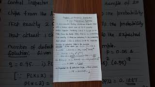 Problem in Binomial distribution to find probabilities and Expectation