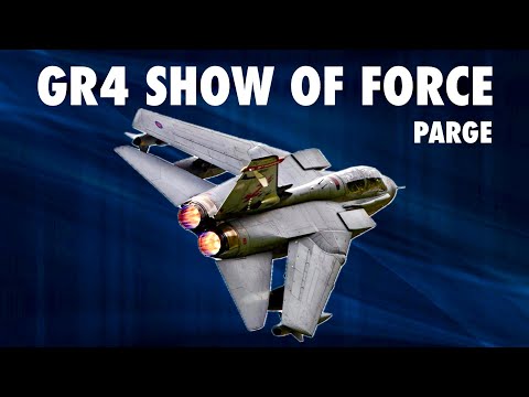 Tornado GR4 Afghanistan Show Of Force | Parge (In-Person Clip)