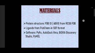 Molecular Docking Project Presentation By Priyall Narwal Biopractify Internship