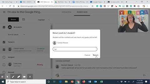 Using Private Comments in Google Classroom
