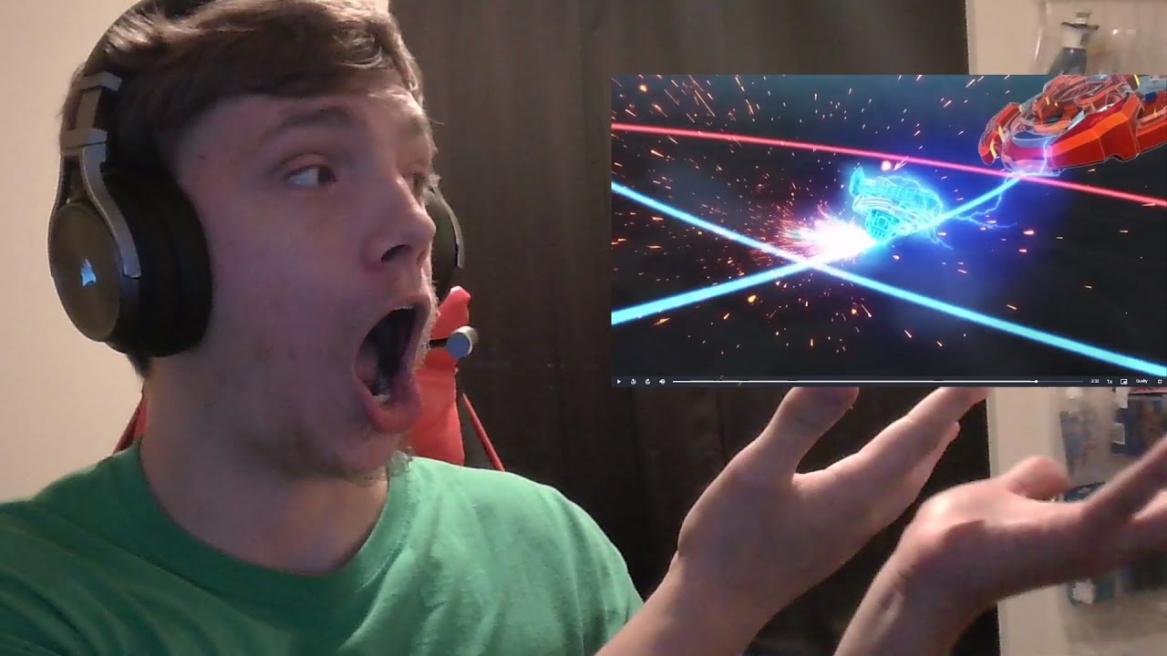 I reacted to the first episode of Beyblade Burst!!! Beyblade Burst (Ep.1) Reaction