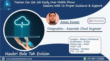 Aman Kumar| Azure Cloud Engineer | Salary 5.5 LPA | " Mindtree " IT MNC Gurgaon | Bokaro | Jharkhand