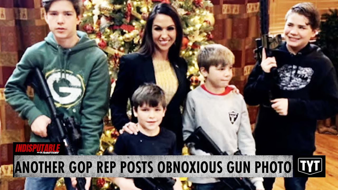 ANOTHER GOP Rep. Posts OBNOXIOUS Gun Photo - YouTube
