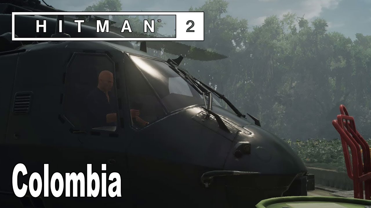 Hitman 2 - Master Difficulty, No Detection Colombia Walkthrough [HD 1080P]