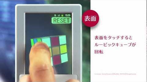 NTT Docomo transparent double sided touchscreen smartphone.flv