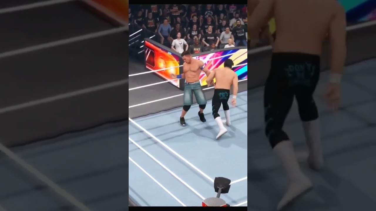 HONKY TONK MAN NEEDS HIS ATTITUDE ADJUSTED BY JOHN CENA 