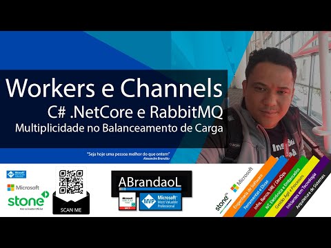 RabbitMQ C# .Net Core Multiplos Workers e Channels