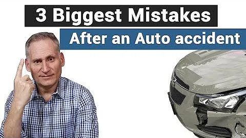 The biggest mistakes people make after a car accident - DayDayNews