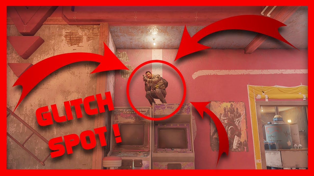 Theme Park Glitch Spot Rainbow Six Siege! *NEW* (R6 Glitches)