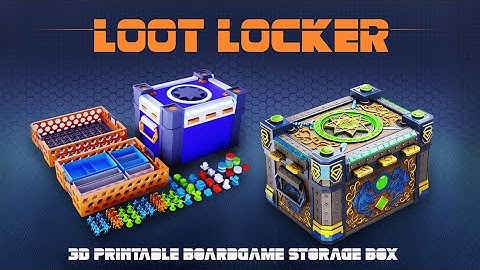 Now on Kickstarter: Loot Locker - Boardgame Storage Box