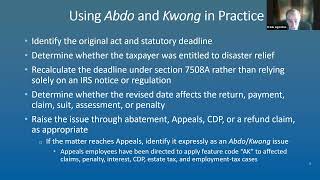 Details Poolside Chat: Penalty Relief and the IRS News