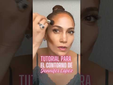 Tutorial de Contorno de JLo en 1 minuto ✨ Paso a paso #trucosdebelleza